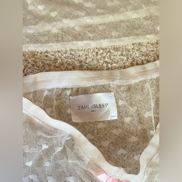 New Peppermayo Zahlii Sleep White lace lingerie sleep set - Picture 3 of 5